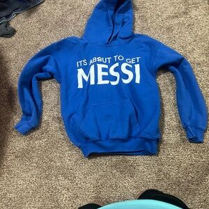 Blue Kids Hoodie with Fun Graphic